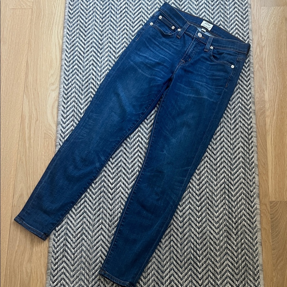 J. Crew Women's Toothpick  Jeans 26
